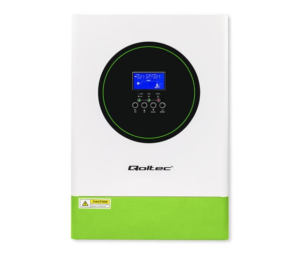 Qoltec Hybrydowy inwerter solarny Off-Grid 6200W 120A/48V MPPT - 1330710 - zdjęcie